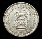 George V 1925 Sixpence - UNC