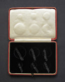 1927 Royal Mint Hard Case For George V 6 Coin Proof Set - Named