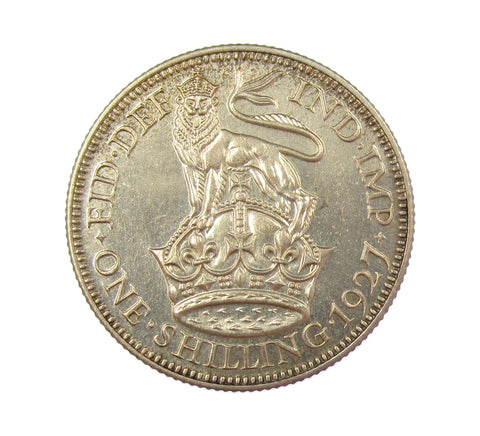 George V 1927 Proof Shilling - A/UNC