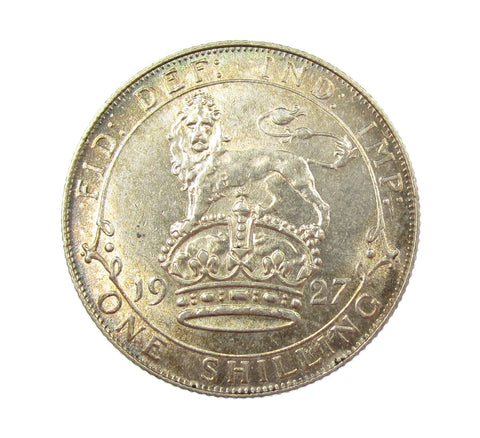 George V 1927 Shilling - A/UNC