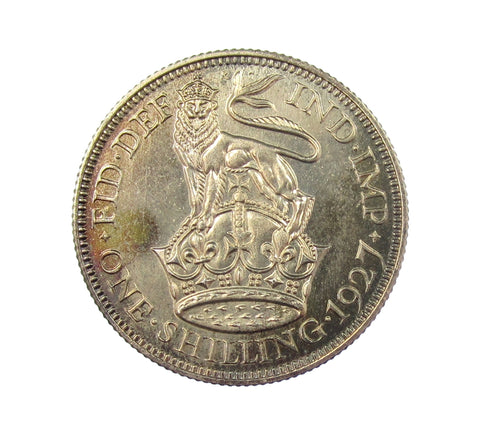 George V 1927 Proof Shilling - nFDC