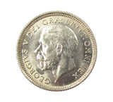 George V 1927 Sixpence - A/UNC