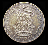 George V 1927 Proof Shilling - FDC