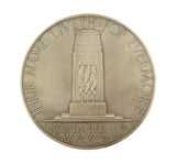 1928 Signing Of The Armistice Anniversary 76mm Silver Medal