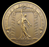 1934 British Empire Games 44mm Bronze Medal - By Phillips