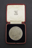 1935 George V Silver Jubilee Royal Mint 57mm Silver Medal - Cased