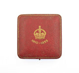 1935 George V Silver Jubilee Royal Mint 57mm Silver Medal - Cased