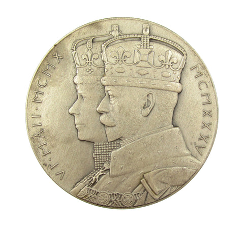1935 George V Silver Jubilee Royal Mint 57mm Silver Medal