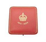 1935 George V Silver Jubilee Royal Mint 57mm Silver Medal - Cased