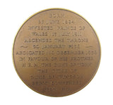 1936 Abdication Of Edward VIII 51mm Medal - By Pinches