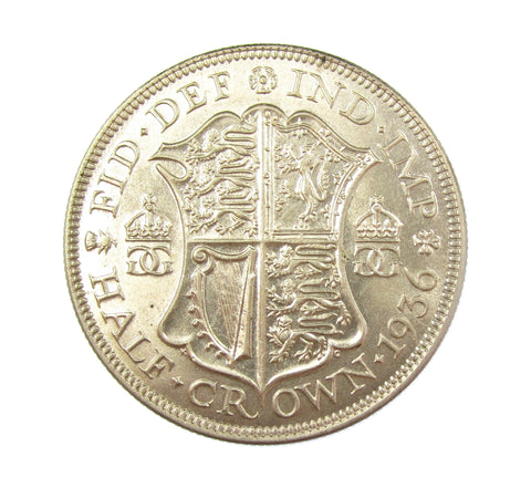 George V 1936 Halfcrown - A/UNC