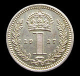 George VI 1937 Maundy Penny - A/UNC