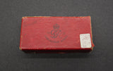 1937 George VI Official Coronation Silver Medal On Ribbon - Cased