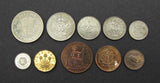 George VI 1937 10 Coin Partial Proof Set - Halfcrown to Farthing