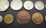 George VI 1937 10 Coin Partial Proof Set - Halfcrown to Farthing