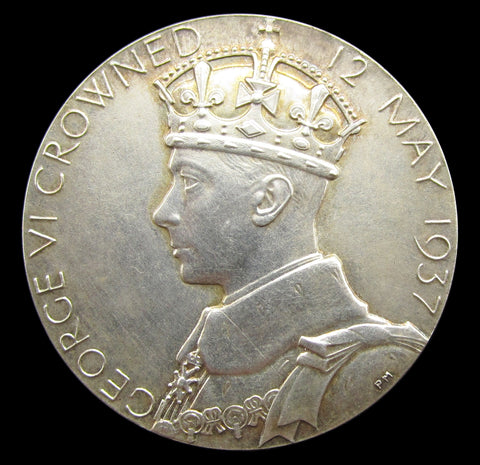 1937 George VI Silver Jubilee Royal Mint 30mm Silver Medal
