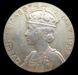 1937 George VI Silver Jubilee Royal Mint 30mm Silver Medal