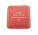 1937 Henley Regatta Silver Stewards Challenge Cup Medal - Cased