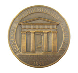 1938 London Birmingham Railway Centenary 65mm Medal - Cased