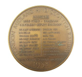 1938 London Birmingham Railway Centenary 65mm Medal - Cased