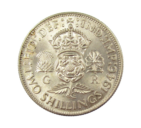 George VI 1946 Florin - A/UNC