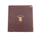 George VI 1951 10 Coin Cased Proof Set - Crown To Farthing