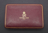 George VI 1937 15 Coin Cased Proof Set - Crown To Maundy