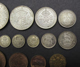 George VI 1937 15 Coin Cased Proof Set - Crown To Maundy