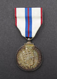 1977 Elizabeth II Official Silver Jubilee Medal On Ribbon - Cased