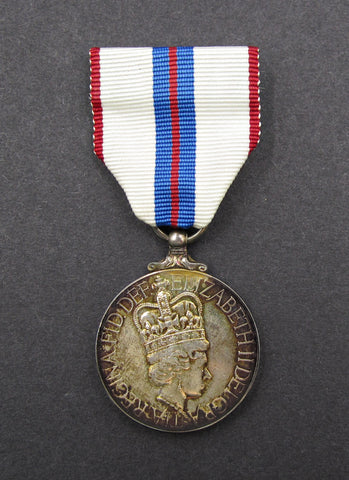 1977 Elizabeth II Official Silver Jubilee Medal On Ribbon - Cased
