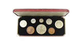 New Zealand 1953 Elizabeth II 8 Coin Proof Set - Cased