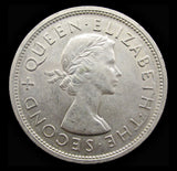 Southern Rhodesia 1953 Elizabeth II Silver Crown - Cased