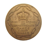 1958 British Empire & Commonwealth Games Wales 54mm Medal