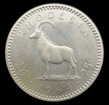 Rhodesia 1964 Elizabeth II 4 Coin Proof Set - Cased