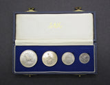 Rhodesia 1964 Elizabeth II 4 Coin Proof Set - Cased
