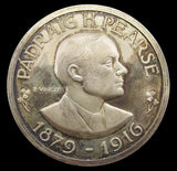 1966 Ireland 50th Anniversary Of The Easter Rising 50mm Silver Medal - By Vincze