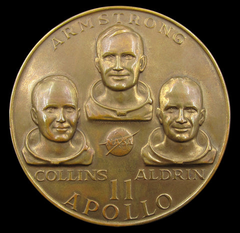 USA 1969 Apollo 11 Mission 63mm Bronze Medal
