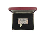 1969 Investiture Of Charles Prince Of Wales 100g Fine Silver Ingot