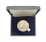 1969 Investiture Of Charles Prince Of Wales Silver Medal - Cased