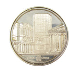 1972 New Stock Exchange Silver Brokers Pass Medal - Cased