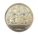 1972 New Stock Exchange Silver Brokers Pass Medal - Cased