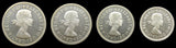 Elizabeth II 1972 Full Maundy Set