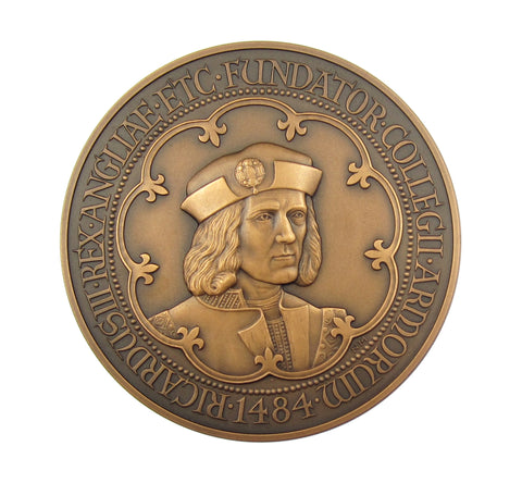 1984 RM College of Arms Quincentenary 63mm Bronze Medal