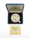 1984 RM College of Arms Quincentenary 63mm Silver Medal