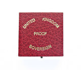 Elizabeth II 1989 Proof Sovereign - FDC