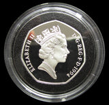 Elizabeth II 1994 D-Day Anniversary Silver Proof 50p - Cased
