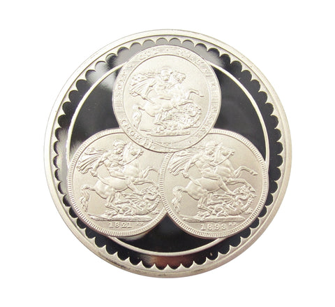 1993 Benedetto Pistrucci 38mm Silver Proof Medal - Royal Mint