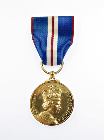 2002 Elizabeth II Golden Jubilee Medal On Ribbon - Boxed