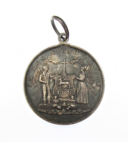 Ireland 1838 Total Abstinence Society of Ireland 32mm Silver Medal