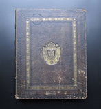 France c.1815 Napoleon Set Of 10 Uniface Medals In Book - By Andrieu